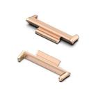 For Huawei Watch Fit 2 2 in 1 Metal Watch Band Connectors (Rose Gold) - 1