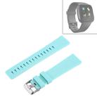 For Fitbit Versa / Versa 2 Simple Fashion Silicone Watch Band(Green) - 1
