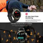 KOSPET TANK T1 1.32 inch Screen 5ATM & IP69K Waterproof Smart Watch, Support Bluetooth, Heart Rate Monitor, Blood Oxygen Monitor, Sleep Monitoring(Black) - 7