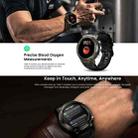 KOSPET TANK T1 1.32 inch Screen 5ATM & IP69K Waterproof Smart Watch, Support Bluetooth, Heart Rate Monitor, Blood Oxygen Monitor, Sleep Monitoring(Black) - 8