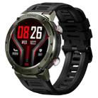 KOSPET TANK T1 Pro 1.32 inch 5ATM & IP69K Waterproof Smart Watch, Heart Rate / Blood Oxygen / Blood Pressure / Sleep Monitoring(Black) - 1