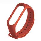 Pure Color Soft TPU  Watch Bands for Xiaomi Mi Band 4, Host Not Included(Orange) - 1