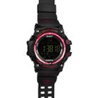 EX16 1.12 Inch FSTN LCD Full Angle Screen Display Sport Smart Watch, IP67 Waterproof, Support Pedometer / Stopwatch / Alarm / Notification Remind / Call Notify / Camera Remote Control / Calories Burned, Compatible with Android and iOS Phones(Red) - 2