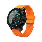 S3 1.39 inch OLED Screen Display Bluetooth Smart Watch, IP67 Waterproof, Support Compass / Heart Rate Monitor / SIM Card / GPS Navigation, Compatible with Android and iOS Phones(Orange) - 2