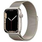 Milanese Loop Magnetic Stainless Steel Watch Band for Apple Watch Series 9&8&7 41mm / SE 3&SE 2&6&SE&5&4 40mm / 3&2&1 38mm(Milan Starlight) - 1