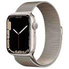 Milanese Loop Magnetic Stainless Steel Watch Band for Apple Watch Ultra 49mm&Watch Ultra 2 49mm / Series 10 46mm / 9&8&7 45mm / SE 3&SE 2&6&SE&5&4 44mm / 3&2&1 42mm(Milan Starlight) - 1