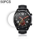 50 PCS For Huawei Watch GT 46mm 0.26mm 2.5D Tempered Glass Film - 1