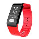 TLW T6 Fitness Tracker 0.96 inch OLED Display Wristband Smart Bracelet, Support Sports Mode / ECG / Heart Rate Monitor / Blood Pressure / Sleep Monitor (Red) - 1