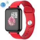 B57T 1.3 inch IPS Color Screen Smart Watch,IP67 Waterproof, Support Call Reminder /Heart Rate Monitoring/Sleep Monitoring/Sedentary Reminder/Blood Pressure Monitoring / Blood Oxygen Monitoring(Red) - 1