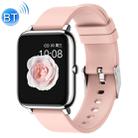 P22 1.4 inch IPS Color Screen Smart Watch,IP67 Waterproof, Support Remote Camera /Heart Rate Monitoring/Sleep Monitoring/Sedentary Reminder/Blood Pressure Monitoring (Pink) - 1