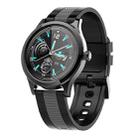 E6 1.28 inch Touch Color Screen Bluetooth 5.0 50m Waterproof Smart Watch, Support Sleep Monitor / Heart Rate Monitor / Blood Pressure Monitoring (Black Grey) - 1