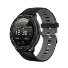 Z06 Fashion Smart Sports Watch, 1.3 inch Full Touch Screen, 5 Dials Change, IP67 Waterproof, Support Heart Rate / Blood Pressure Monitoring / Sleep Monitoring / Sedentary Reminder (Black Grey) - 1