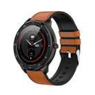 Z06 Fashion Smart Sports Watch, 1.3 inch Full Touch Screen, 5 Dials Change, IP67 Waterproof, Support Heart Rate / Blood Pressure Monitoring / Sleep Monitoring / Sedentary Reminder (Black Brown) - 1