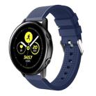 Smart Watch Silicone Watch Band for Garmin Vivoactive 3(Dark Blue) - 1