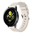 Smart Watch Silicone Watch Band for Garmin Vivoactive 3(Khaki) - 1