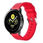 Smart Watch Silicone Watch Band for Garmin Vivoactive 3(Red) - 1