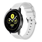 Smart Watch Silicone Watch Band for Garmin Vivoactive 3(White) - 1