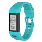 Smart Watch Silicone Watch Band for Garmin Vivosmart HR+(Mint Green) - 1