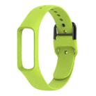 Smart Watch Pure Color Silicone Watch Band for Galaxy Fit-e(Green) - 1