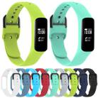 Smart Watch Pure Color Silicone Watch Band for Galaxy Fit-e(Grey) - 4