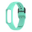 Smart Watch Pure Color Silicone Watch Band for Galaxy Fit-e(Mint Green) - 1