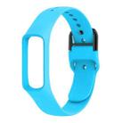 Smart Watch Pure Color Silicone Watch Band for Galaxy Fit-e(Sky Blue) - 1