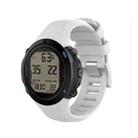 Smart Watch Silicone Watch Band for Suunto D6i(White) - 1