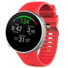 For Polar Vantage V Silicone Smart Watch Watch Band(Red) - 1