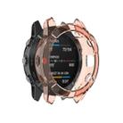 For Garmin Fenix 6 TPU Half Coverage Smart Watch Protevtice Case(Orange) - 1