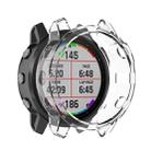 For Garmin Fenix 6s TPU Half Coverage Smart Watch Protevtice Case(White) - 1