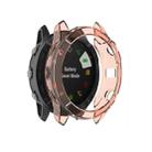 For Garmin Fenix 6X TPU Half Coverage Smart Watch Protevtice Case(Orange) - 1