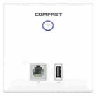 COMFAST CF-E536N 300Mbps Indoor Wall WiFi AP RJ45 & USB Client Wall AP - 1