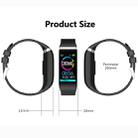 C919 1.14 inch IPX67 Waterproof Smartwatch, Support Call Reminder/ Heart Rate Monitoring /Blood Pressure Monitoring/ Sleep Monitoring (Black) - 4