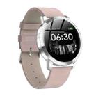 CF18 1.22 inch Color Screen IPX67 Waterproof Bluetooth Smartwatch, Support Call Reminder/ Heart Rate Monitoring /Blood Pressure Monitoring/ Sleep Monitoring(Pink) - 1