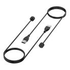 Bracelet USB Magnetic Attraction Plastic Charging Cable for Xiaomi Mi Band 5 / 6 / 7, Cable Length: 50cm(Black) - 3
