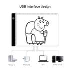 3.5W 5V LED USB Three Level of Brightness Dimmable A4 Acrylic Scale Copy Boards Anime Sketch Drawing Sketchpad with USB Cable 1.5m - 4