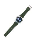 For Samsung Gear S3 Classic Smart Watch Silicone Watchband, Length: about 22.4cm(Army Green) - 1