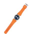 For Samsung Gear S3 Classic Smart Watch Silicone Watchband, Length: about 22.4cm(Orange) - 1