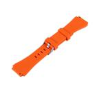 For Samsung Gear S3 Classic Smart Watch Silicone Watchband, Length: about 22.4cm(Orange) - 2
