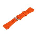 For Samsung Gear S3 Classic Smart Watch Silicone Watchband, Length: about 22.4cm(Orange) - 3