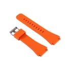 For Samsung Gear S3 Classic Smart Watch Silicone Watchband, Length: about 22.4cm(Orange) - 4