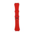 For Samsung Gear S3 Classic Smart Watch Silicone Watchband, Length: about 22.4cm(Red) - 2