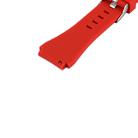 For Samsung Gear S3 Classic Smart Watch Silicone Watchband, Length: about 22.4cm(Red) - 5