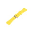 For Samsung Gear S3 Classic Smart Watch Silicone Watchband, Length: about 22.4cm(Yellow) - 2