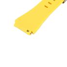 For Samsung Gear S3 Classic Smart Watch Silicone Watchband, Length: about 22.4cm(Yellow) - 5