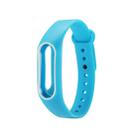 For Xiaomi Mi Band 2 Colorful Silicone Watch Band Host not Included(Blue) - 1