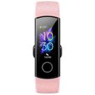 Original Huawei Honor Band 5 0.95 inch AMOLED Color Screen Smart Wristband Bracelet, Support Heart Rate Monitor / Information Reminder / Sleep Monitor, NFC Version(Pink) - 1