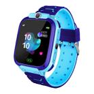 Q12B 1.44 inch Color Screen Smartwatch for Children, Support LBS Positioning / Two-way Dialing / One-key First-aid / Voice Monitoring / Setracker APP (Blue) - 1