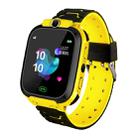 Q12B 1.44 inch Color Screen Smartwatch for Children, Support LBS Positioning / Two-way Dialing / One-key First-aid / Voice Monitoring / Setracker APP (Yellow) - 1