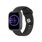 HAMTOD GT1 1.3 inch TFT Screen IP68 Waterproof Smart Watch Smart Bracelet, Support Call Reminder / Heart Rate Monitoring / Sleep Monitoring (Black) - 1